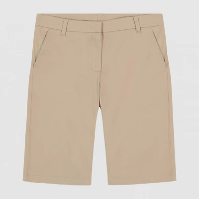 IZOD Little & Big Kid Girls Stretch Fabric Adjustable Waist Bermuda Short