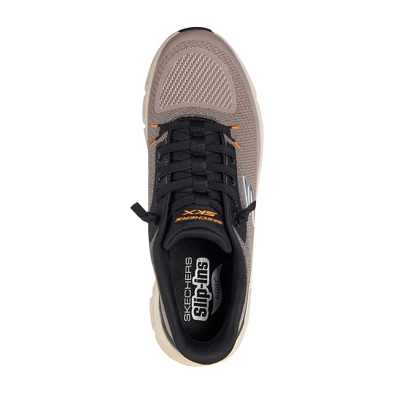 Skechers Hands Free Slip-Ins Arch Fit Glide-Step Pro Mens Slip-On Walking Shoes Wide Width