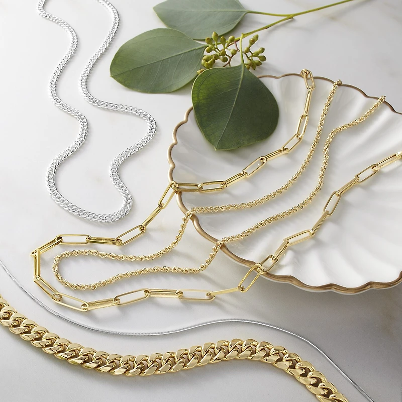 Sterling Silver 20” 1.1mm Snake Chain