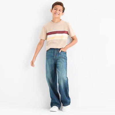 Thereabouts Little & Big Kid Boys Adjustable Waist Baggy Fit Jean