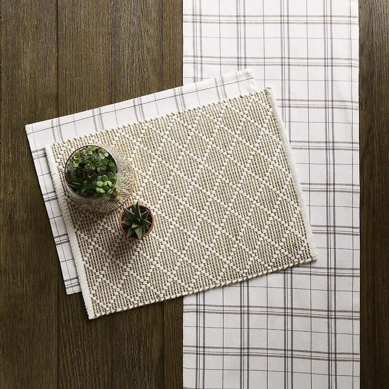 Linden Street Jute And Cotton 4-pc. Placemat