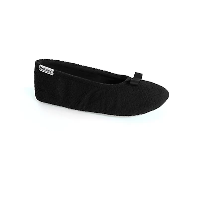 Isotoner Gemma Womens Ballerina Slippers