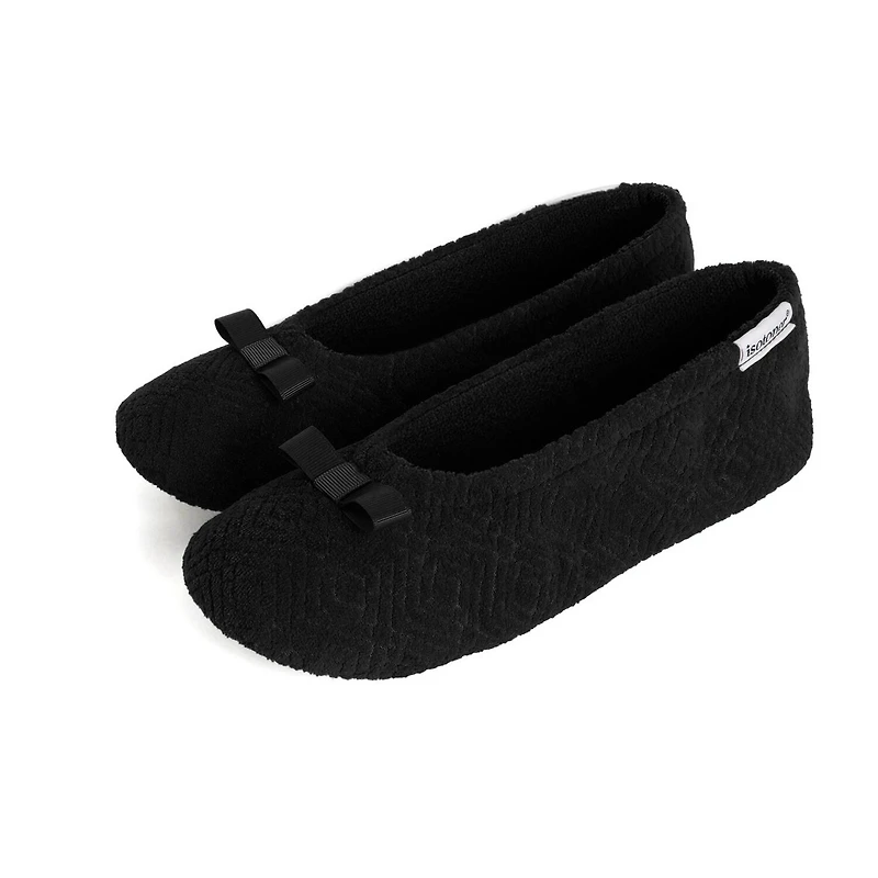 Isotoner Gemma Womens Ballerina Slippers