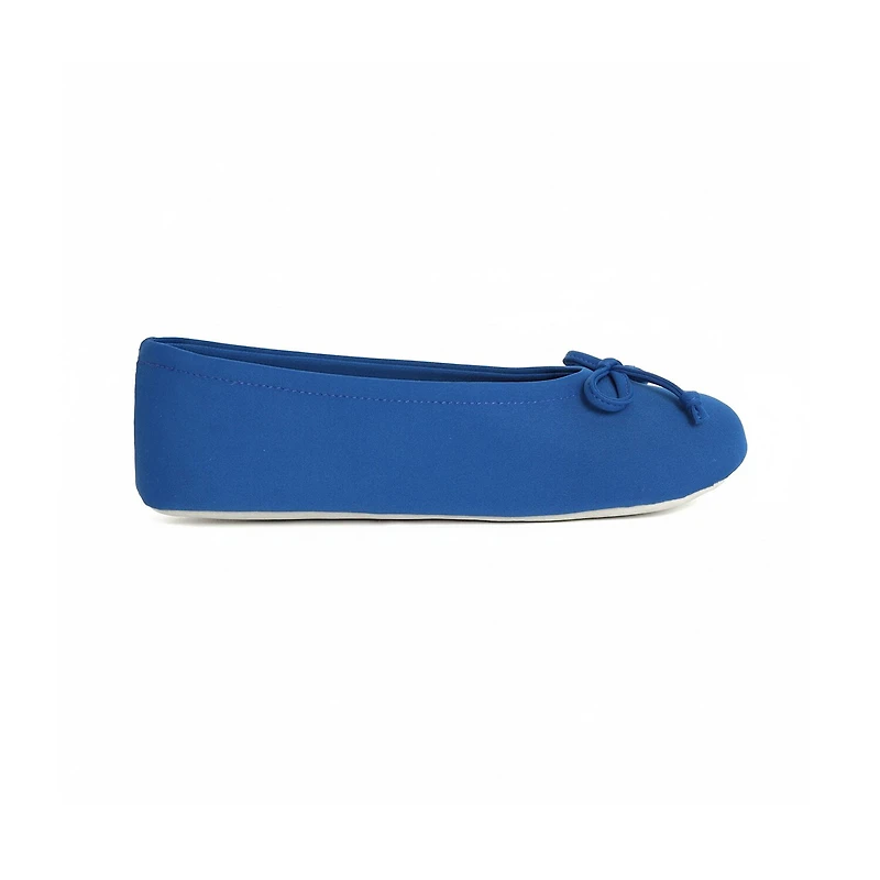 Isotoner Spandex Womens Ballerina Slippers
