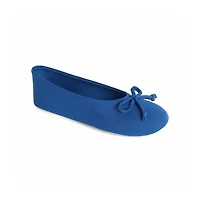 Isotoner Spandex Womens Ballerina Slippers