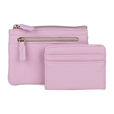 Julia Buxton Large Id Coin Case Womens Rfid Blocking Wallet