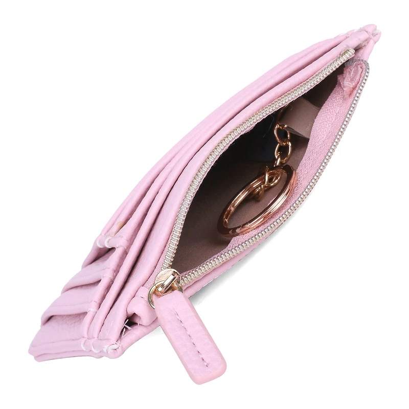 Julia Buxton Slot Coin Pouch Womens Rfid Blocking Wallet