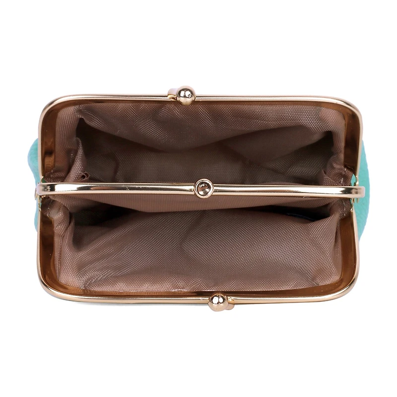 Julia Buxton Triple Frame Womens Rfid Blocking Wallet