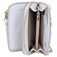 Julia Buxton Ultimate Organizer Womens Rfid Blocking Wristlet Wallet