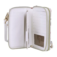 Julia Buxton Ultimate Organizer Womens Rfid Blocking Wristlet Wallet
