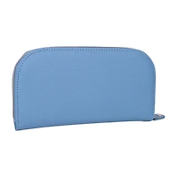 Julia Buxton Dome Womens Rfid Blocking Zip Around Wallet