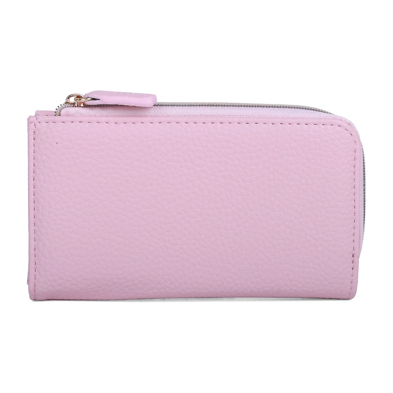 Julia Buxton Womens Rfid Blocking Zip Around Wallet