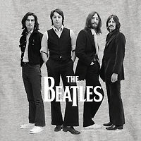 Little & Big Kid Boys Crew Neck Short Sleeve Regular Fit The Beatles Graphic T-Shirt