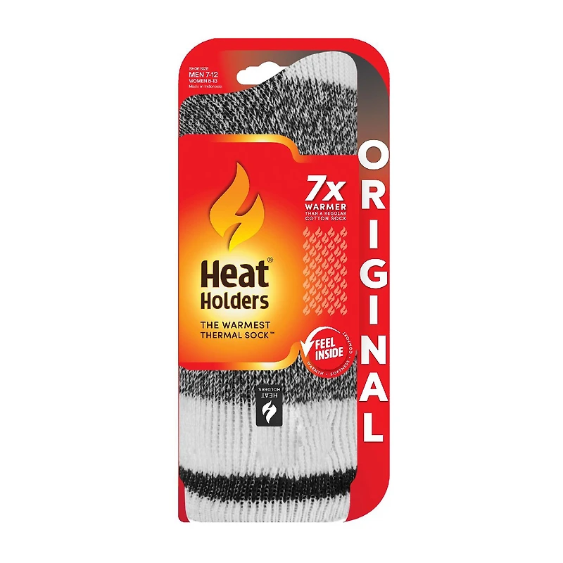 Heat Holders  Original Jeffrey Mens 1 Pair Crew Socks