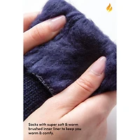 Heat Holders  Lite Starling Mens 1 Pair Crew Socks