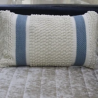 Vibhsa Loop Texture Rectangular Throw Pillow
