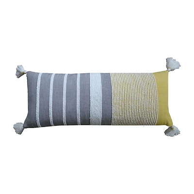 Vibhsa Stripes Rectangular Throw Pillow