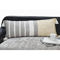 Vibhsa Stripes Rectangular Throw Pillow