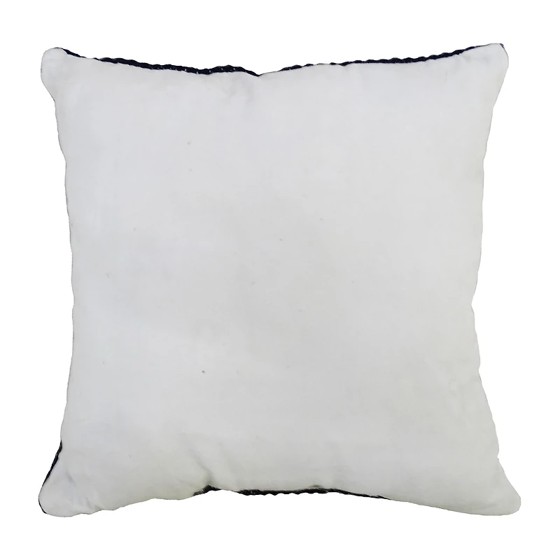 Vibhsa Braid Square Throw Pillow
