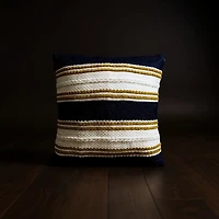 Vibhsa Braid Square Throw Pillow