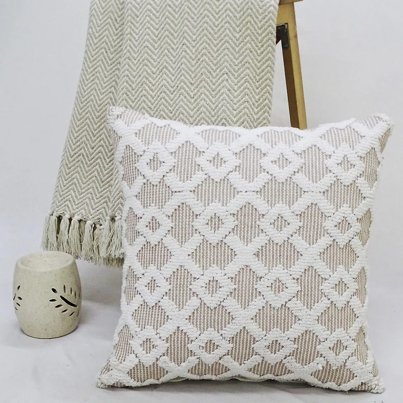 Vibhsa Accent Square Throw Pillow
