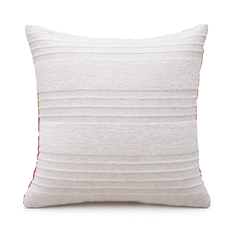 Vibhsa Dear Pear Stripe Square Throw Pillow