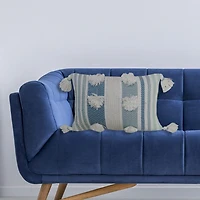 Vibhsa Corner Rectangular Throw Pillow