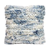 Vibhsa Furry Square Throw Pillow