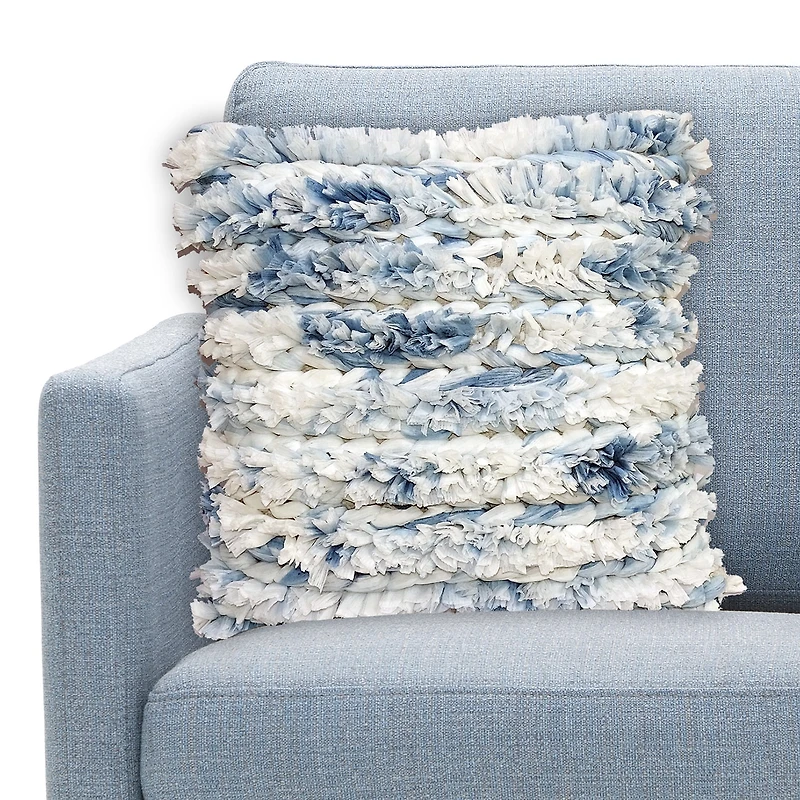 Vibhsa Furry Square Throw Pillow