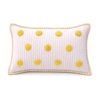 Vibhsa Polka Fun Rectangular Throw Pillow