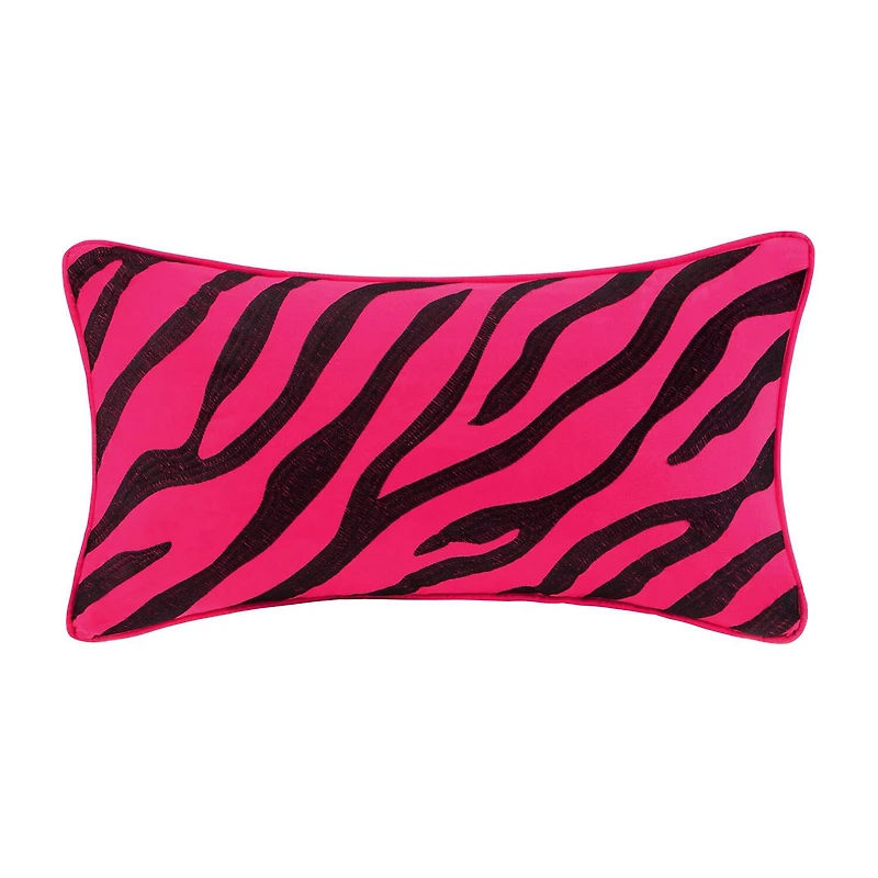 Intelligent Design Gemma Zebra Comforter Set with decorative pillow