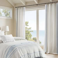 Harbor House Morgan Ring Top Room Darkening Set of 2 Curtain Panel