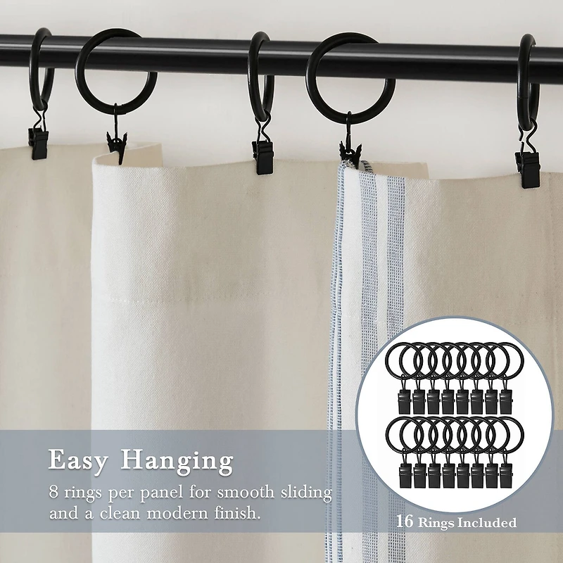 Harbor House Morgan Ring Top Room Darkening Set of 2 Curtain Panel