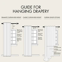 Madison Park Mira Grommet Top 100% Blackout Set of 2 Curtain Panel