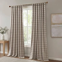 Madison Park Salford Rod Pocket Room Darkening Single Curtain Panel
