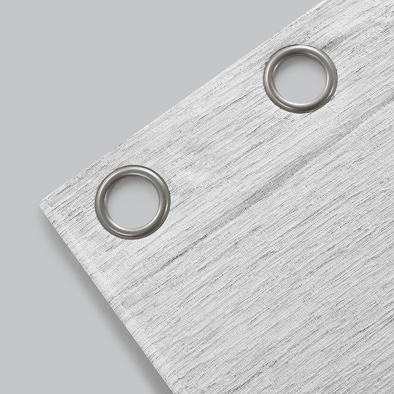 Madison Park Luna Grommet Top 100% Blackout Set of 2 Curtain Panel