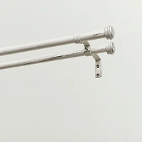 Exclusive Home Curtains Topper/Topper Double Curtain Rod