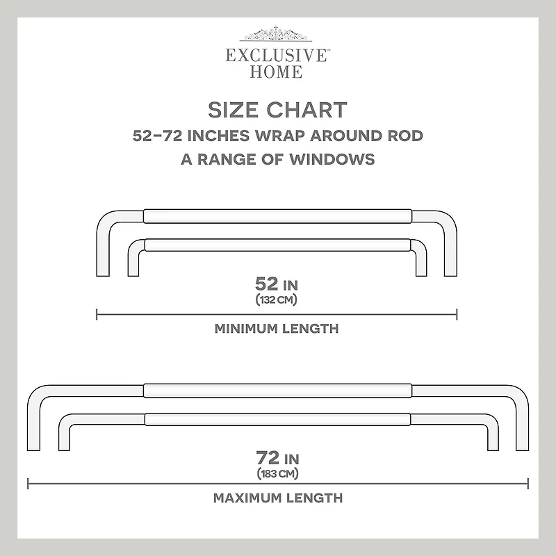 Exclusive Home Curtains Fetter Wa Double Curtain Rod