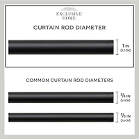 Exclusive Home Curtains Holden Wa 1 Adjustable Curtain Rod