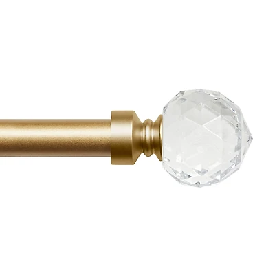 Exclusive Home Curtains Crystal Ball 1 Adjustable Curtain Rod