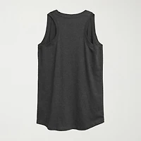 Womens Crew Neck Sleeveless Peanuts Snoopy Tank Top