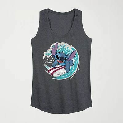 Womens Crew Neck Sleeveless Tank Top