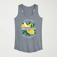 Womens Crew Neck Sleeveless Tank Top