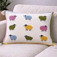 Vibhsa Whimsical Rectangular Throw Pillow