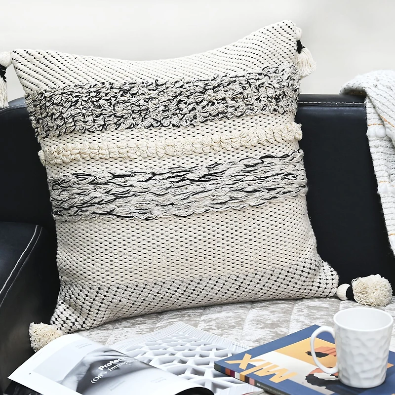 Vibhsa Modern Square Throw Pillow