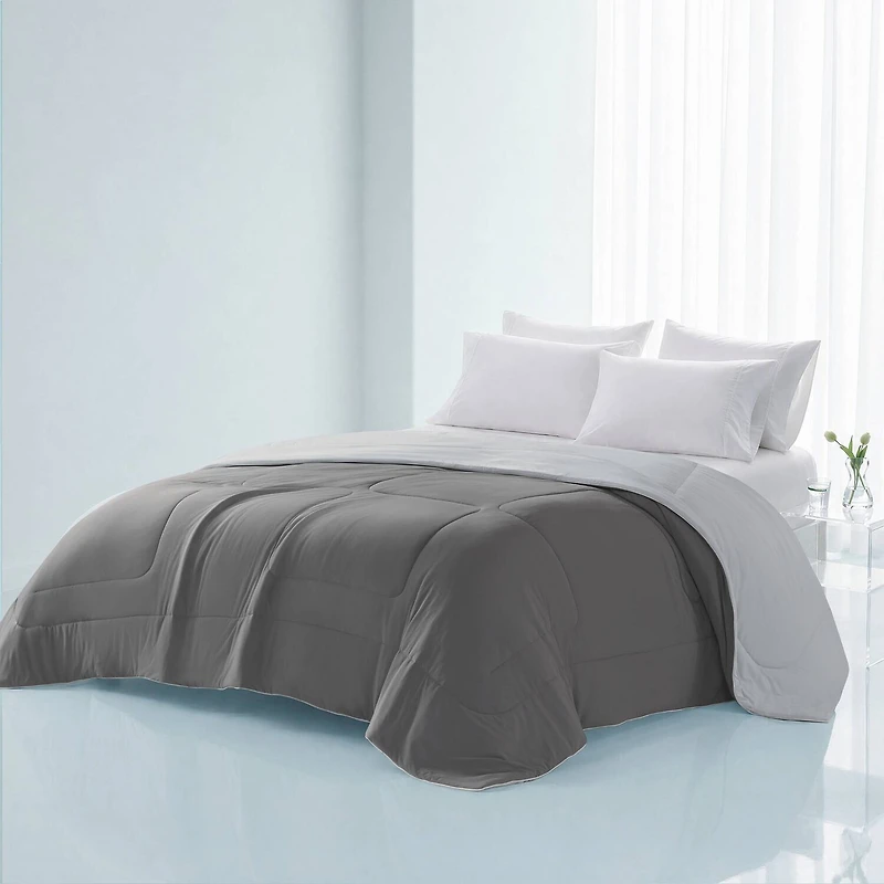 Madison Park Cooling Lightweight Easy Care Down Alternative Comforter Set