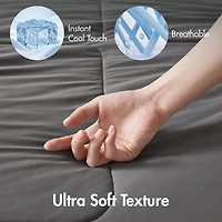 Madison Park Cooling Lightweight Easy Care Down Alternative Comforter Set