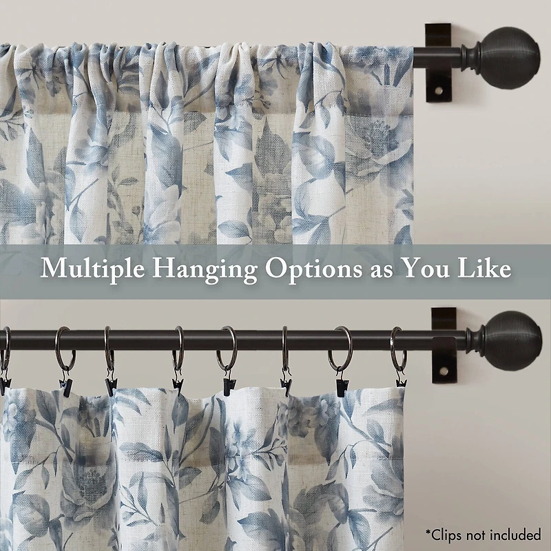 Madison Park Rod Pocket Balloon Valance