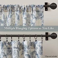 Madison Park Rod Pocket Balloon Valance