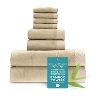BedVoyage Resort 8-pc. Rayon from Bamboo Bath Towel Set